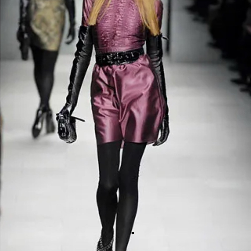 Burberry Black Studded Patent Leather High Heel Sandals - Picture 8 of 9